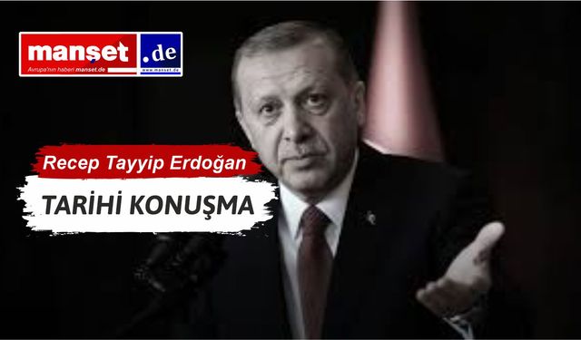 Cumhurbaşkanı Erdoğan: "47 yıllık terör belası sona erme sürecine girmiştir"