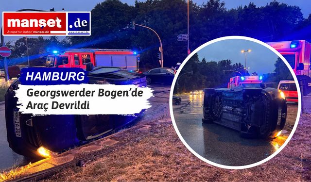 Hamburg’da Yağmurda Kaza