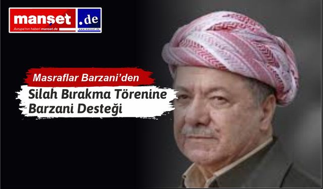 Barış Adımı İçin Barzani’den Tam Destek