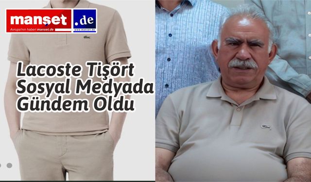 Öcalan’ın Giydiği Model Tükendi, Sosyal Medyada Gündem Oldu