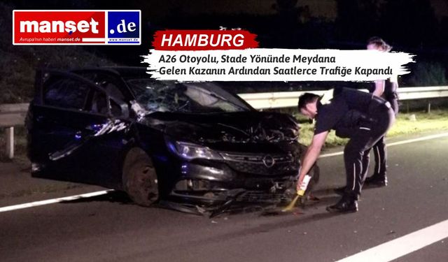 Stade Yönünde Trafik Felci: A26’da Üç Araç Birbirine Girdi