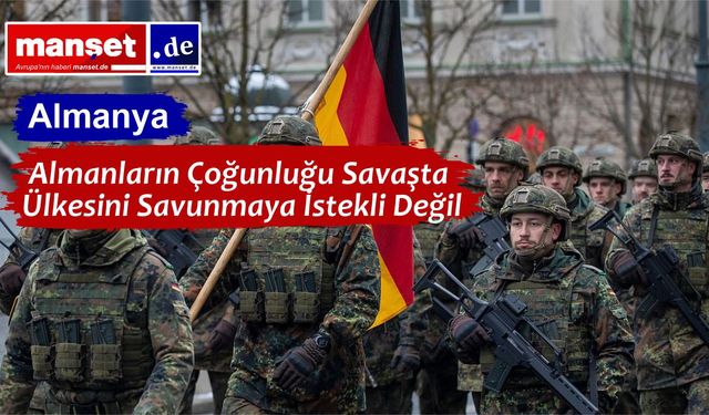 Alman Halkı Savaşta Silaha Sarılmakta İsteksiz