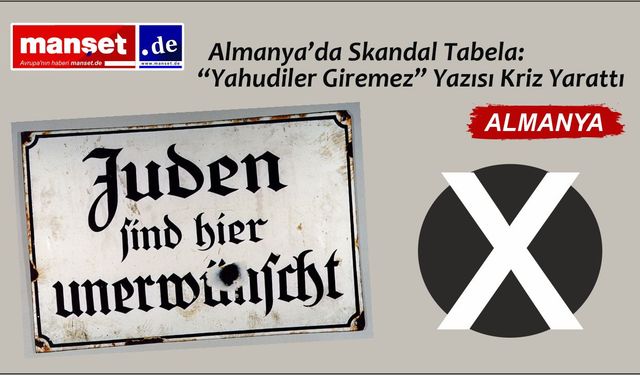 Flensburg’da Yahudi Karşıtı Tabela Krizi: Hukuki Süreç Başlatıldı