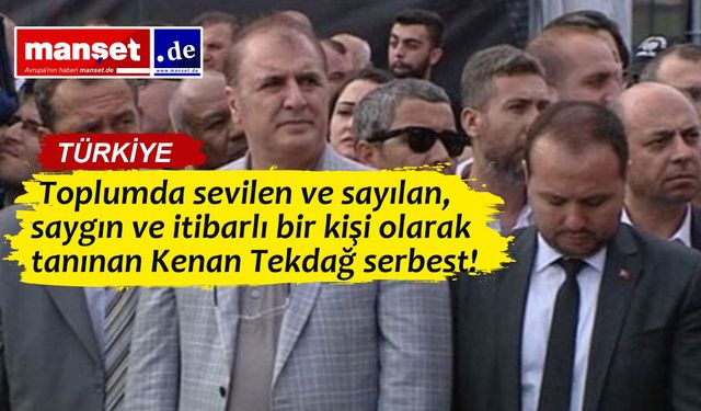 Ağrılı Medya Patronu Kenan Tekdağ Serbest Bırakıldı