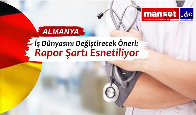 SPD’li Bakan Hoch’tan Yeni Öneri: Almanya’da İlk İki Hafta Rapor Şartı Kalksın