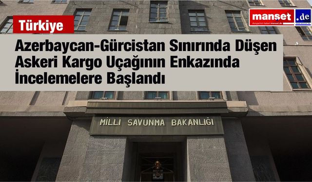 Sınırda Acı Kayıp: Türk Askeri Uçağı Düştü, Enkazda İnceleme Başladı