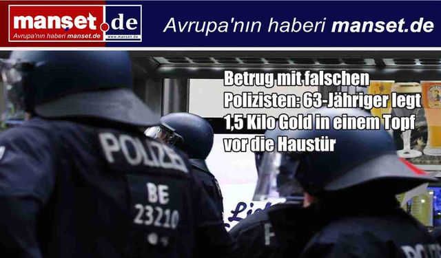 Sahte Polis Tuzağı: 63 Yaşındaki Adam 1,5 Kilo Altınını Tencereyle Kapısının Önüne Bıraktı