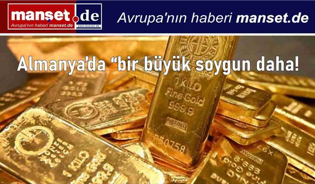 Almanya’da Alışveriş Merkezinde Büyük Kasa Soygunu