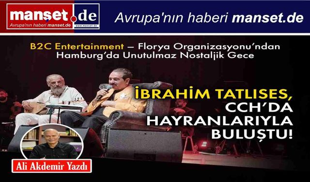 B2C Entertainment’tan Hamburg’da Unutulmaz Nostalji Gecesi