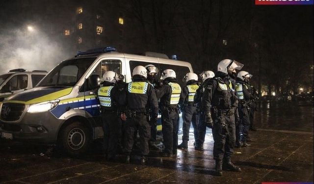 Hamburg Steilshoop’ta Gece Saatlerinde Polis Müdahalesi: Gözaltılar ve Güvenlik Önlemleri Artırıldı