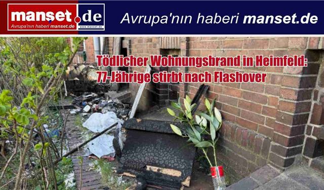 Apartman Yangınında “Ani Alevlenme” Faciası: 77 Yaşındaki Kadın Hayatını Kaybetti