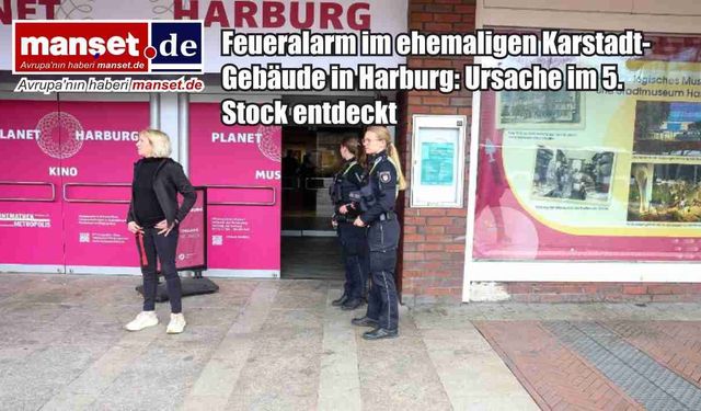 Hamburg-Harburg’da Eski Karstadt Binasında Yangın Alarmı: Nedeni 5. Katta Tespit Edildi