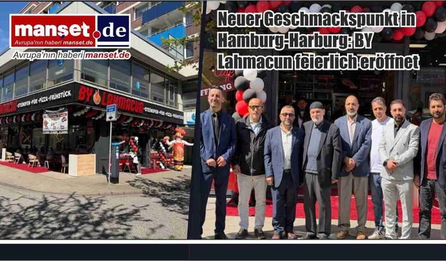 Hamburg Harburg’da yeni lezzet noktası: BY Lahmacun kapılarını açtı
