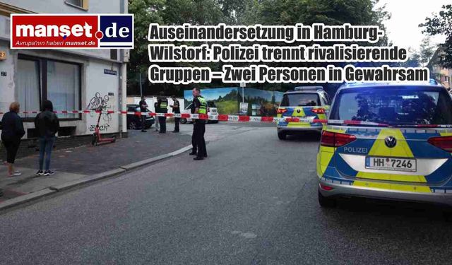 Hamburg-Wilstorf'ta Kavga: Polis Tarafları Ayırdı, İki Kişi Gözaltına Alındı