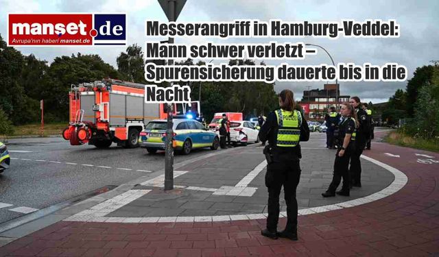 Hamburg-Veddel'de Bıçaklı Saldırı: Bir Kişi Ağır Yaralandı, Bir Şüpheli Gözaltında