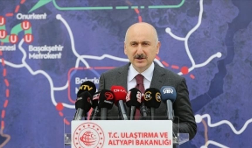 Bakan Karaismailoğlu: Başakşehir-Kayaşehir metro hattını yıl sonunda açmayı planlıyoruz