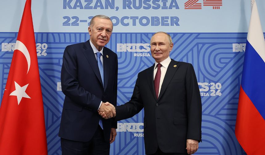 Cumhurbaşkanı Erdoğan, Rusya Devlet Başkanı Putin ile görüştü