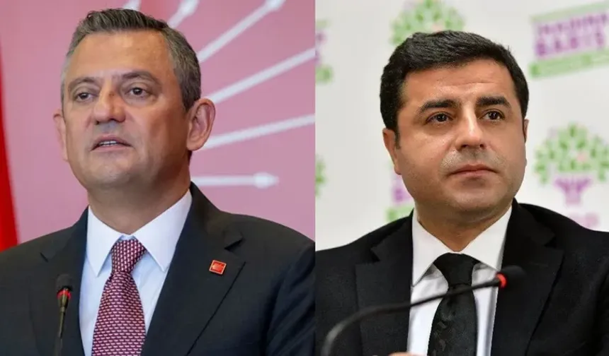 Özgür Özel'den Selahattin Demirtaş'a ziyaret: Çağrı metni yayımlandı