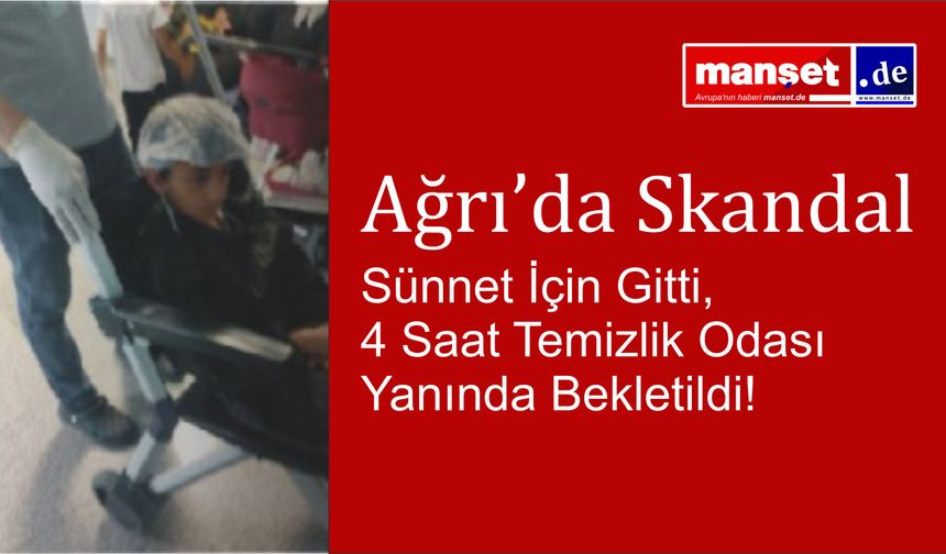 9 Yaşındaki Çocuk Ameliyathanede Unutuldu!