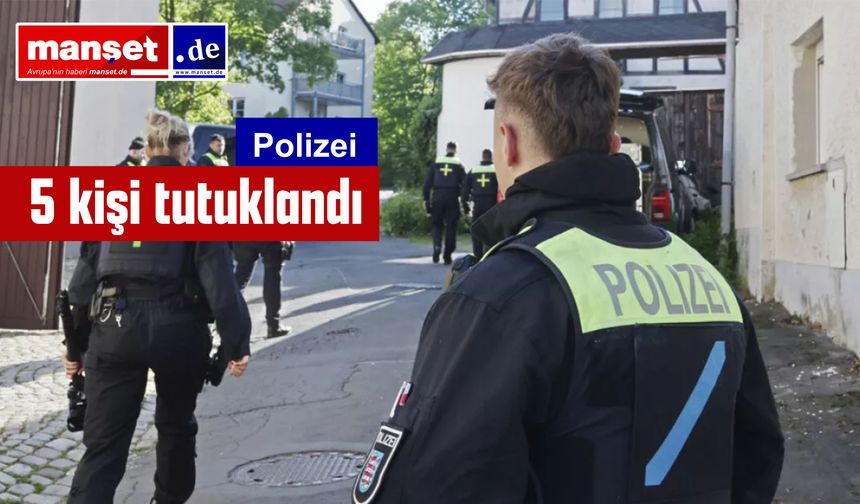 Almanya'da aşırı sağcı örgüte operasyon