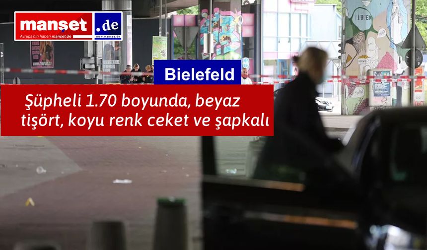 Almanya Bielefeld’de Bıçaklı Saldırı