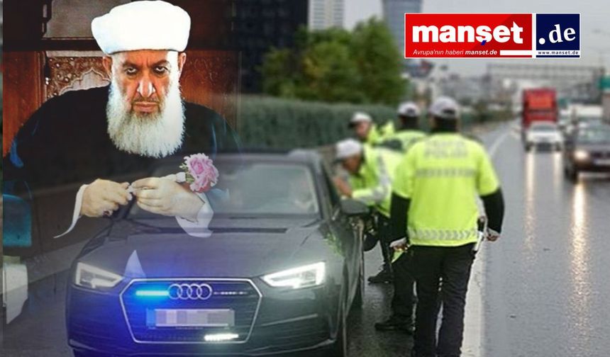 Menzil şeyhinin aracının geçiş üstünlüğü hakkı iptal edildi