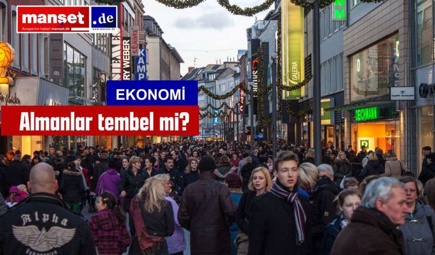 Alman ekonomisinde gerileme