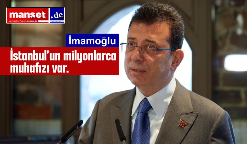 İmamoğlu'ndan iktidara sert mesaj! 'İstanbul'a ihanet dönemi bitti'
