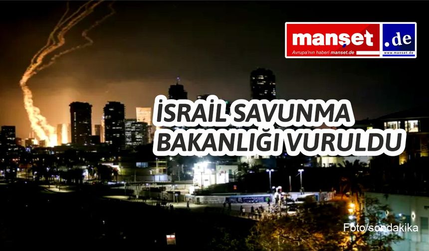 İran'dan nokta atışı! Misilleme saldırısında İsrail Savunma Bakanlığı vuruldu