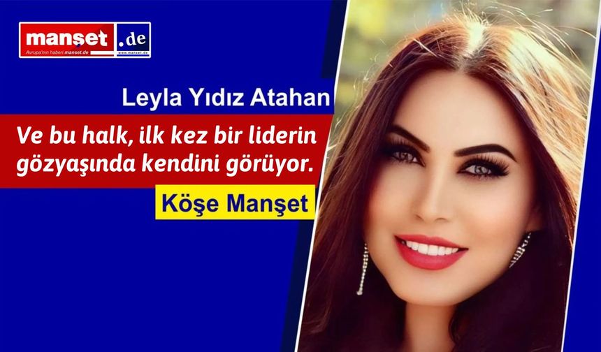 TÜRK SİYASETİNDE GÖRÜLMEMİŞ BİR DİRENİŞ PORTRESİ