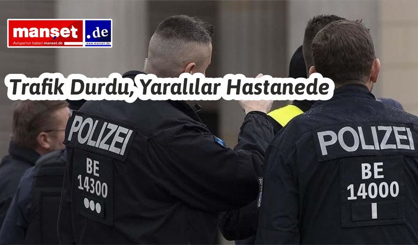 Schwerin’de 150 Kişilik Aile Kavgası: Trafik Durdu, Yaralılar Hastanede