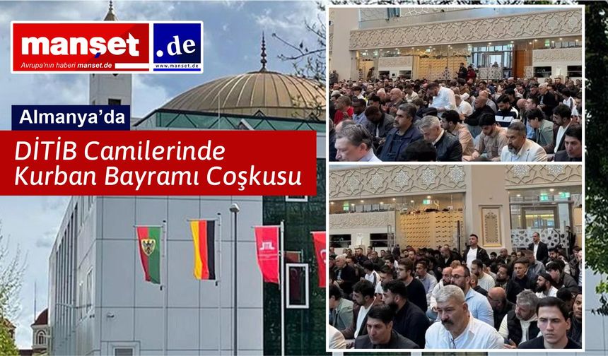 Almanya’da DİTİB Camileri Dolup Taştı