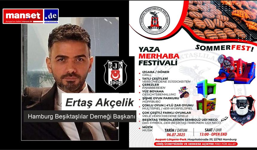 Hamburg Beşiktaşlılar Birliği’nden Coşkulu “Yaza Merhaba” Şöleni