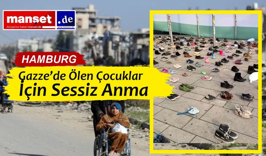 Hamburg’da “Empties of Gaza” Anma Etkinliği