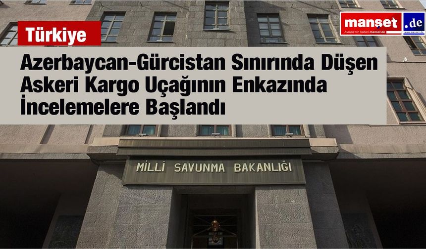 Sınırda Acı Kayıp: Türk Askeri Uçağı Düştü, Enkazda İnceleme Başladı