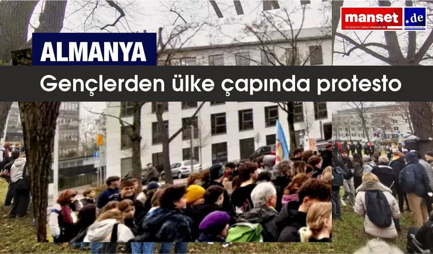 Gençlerden ülke çapında protesto