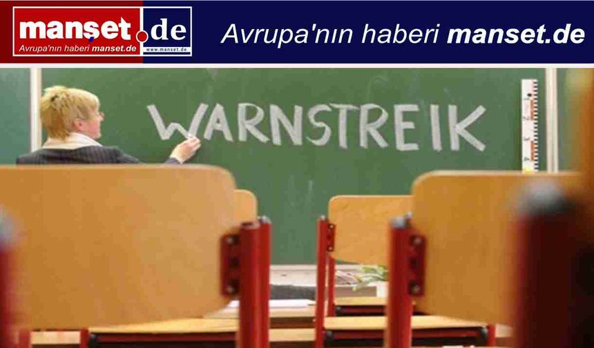 Almanya’da Kamu Alarmı: Öğretmenler ve Memurlar Uyarı Grevine Hazırlanıyor