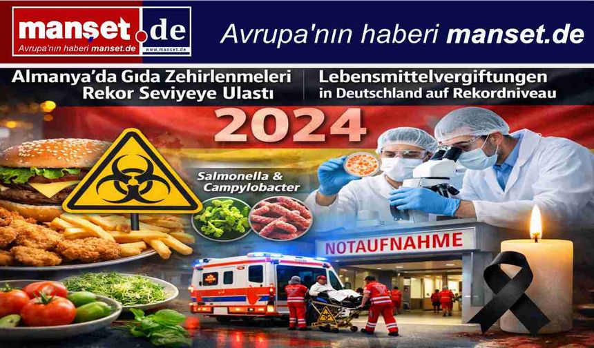 Almanya’da Gıda Zehirlenmeleri Rekor Seviyeye Ulaştı