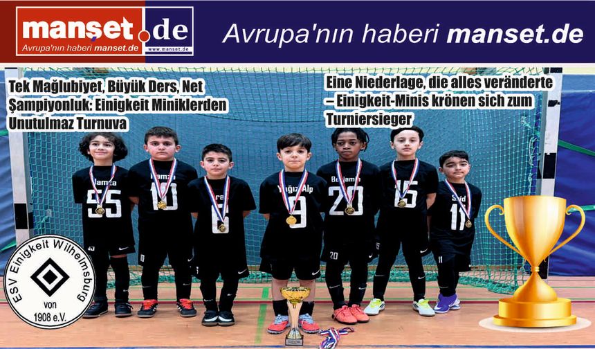 Eine Niederlage, die alles veränderte – Einigkeit-Minis krönen sich zum Turniersieg