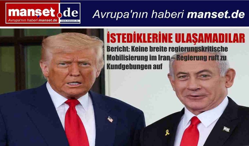 İran’da Beklenen Halk Desteği Gelmedi İddiası: Tahran Yönetiminden Karşı Gösteri Çağrısı