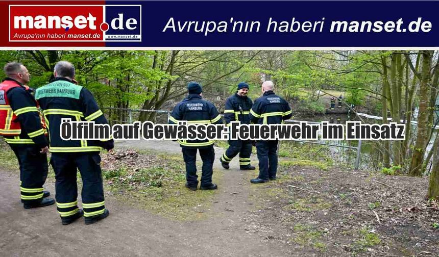 Su Yüzeyinde Petrol Sızıntısı: İtfaiye Hızla Müdahale Etti