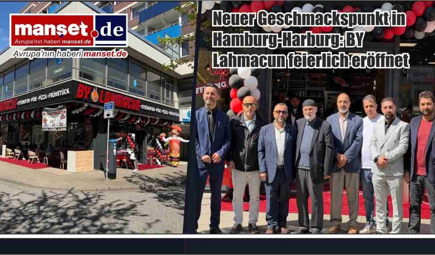 Hamburg Harburg’da yeni lezzet noktası: BY Lahmacun kapılarını açtı