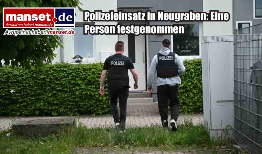 Neugraben’de polis operasyonu: Bir kişi gözaltına alındı