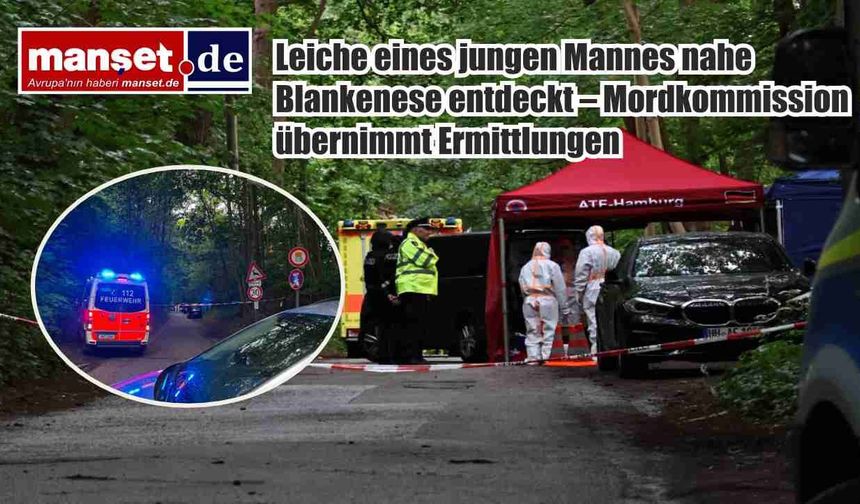 Blankenese Yakınlarında Genç Bir Erkeğin Cesedi Bulundu: Cinayet Bürosu Soruşturma Başlattı