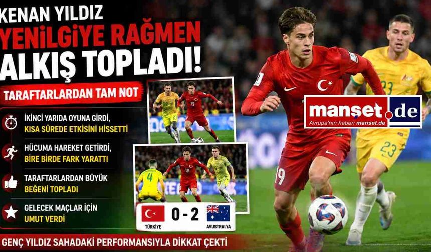 Kenan Yıldız Yenilgiye Rağmen Alkış Topladı: Taraftarlardan Tam Not