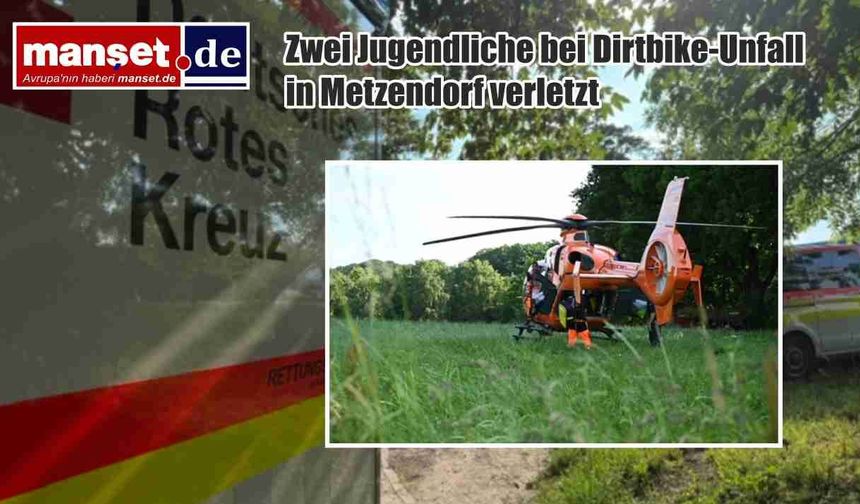 Metzendorf'ta Arazi Motosikleti Kazası: İki Genç Yaralandı