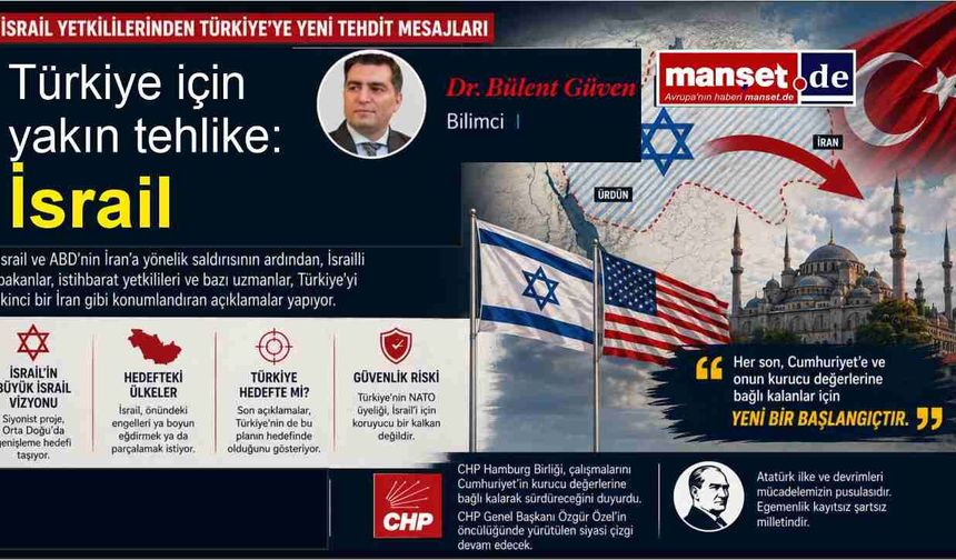 Türkiye için yakın tehlike: İsrail