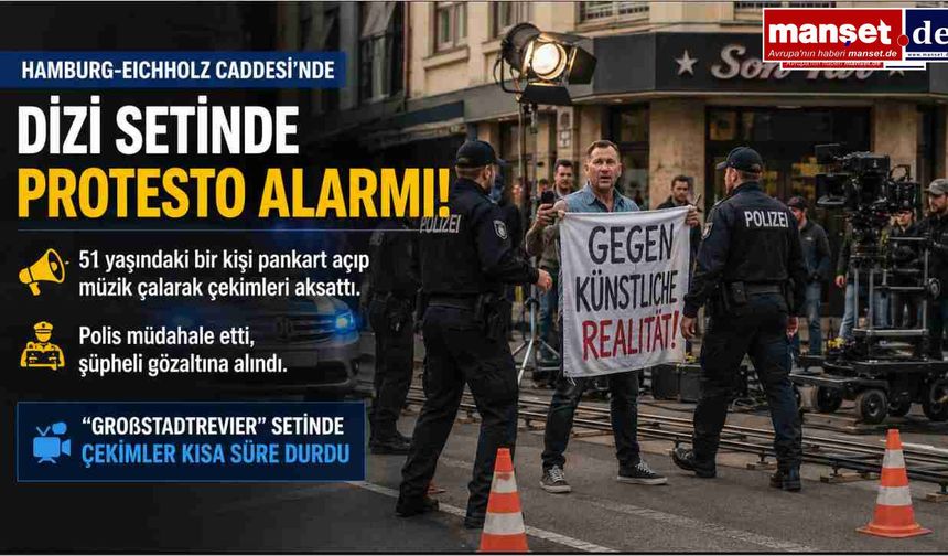 "Großstadtrevier" Setinde Gerçek Polis Alarmı: Çekimler Protesto Nedeniyle Durdu