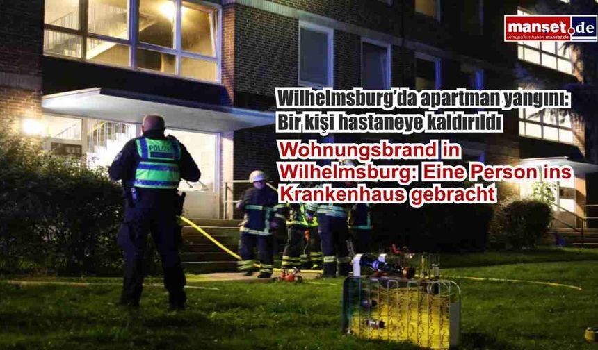 Wilhelmsburg’da apartman yangını: Bir kişi hastaneye kaldırıldı