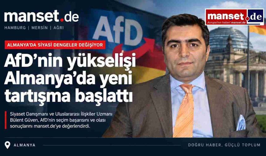 AfD’nin Rekor Zaferi Almanya’da Alarm Zillerini Çaldı: “Herkesin Bir B Planı Olmalı”